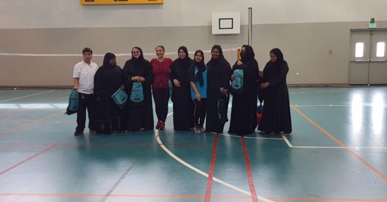 Ajman University’s Athletics Unit Organizes Volleyball Tournament for Taxi Drivers to Promote Health and Well-Being