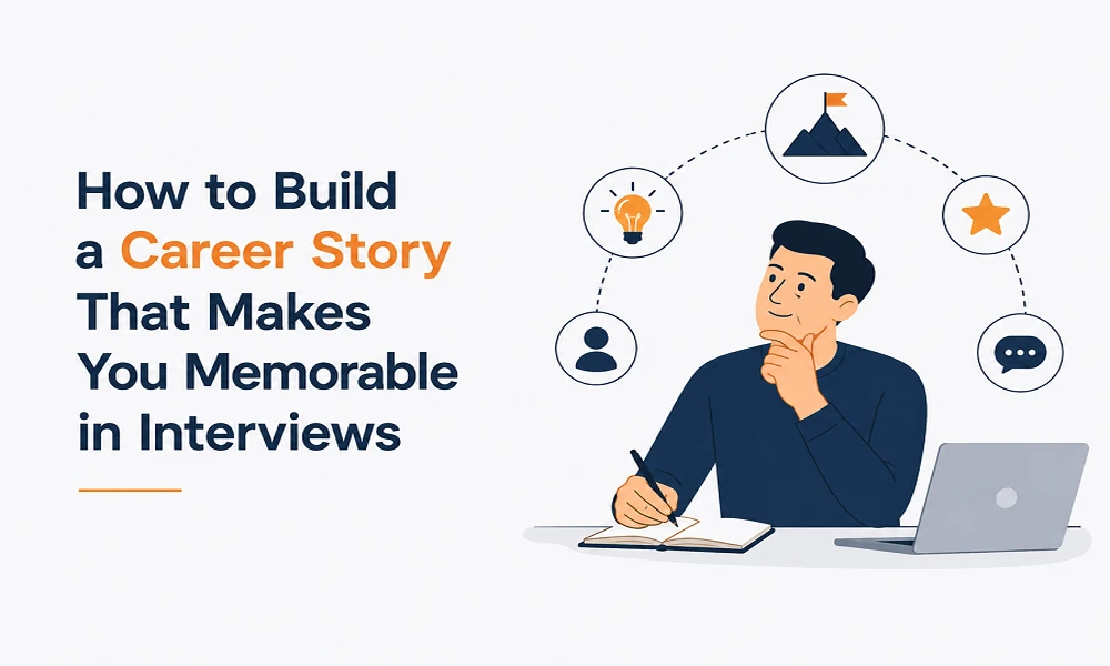 How to Build a Career Story That Makes You Memorable in Interviews